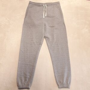 Pacsun Mens Terry Cotton Blend Sweat Pant Joggers Medium Gray Heather Drawstring